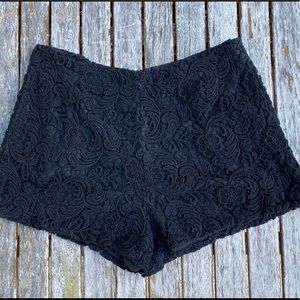 Ark & Co. Crochet Shorts